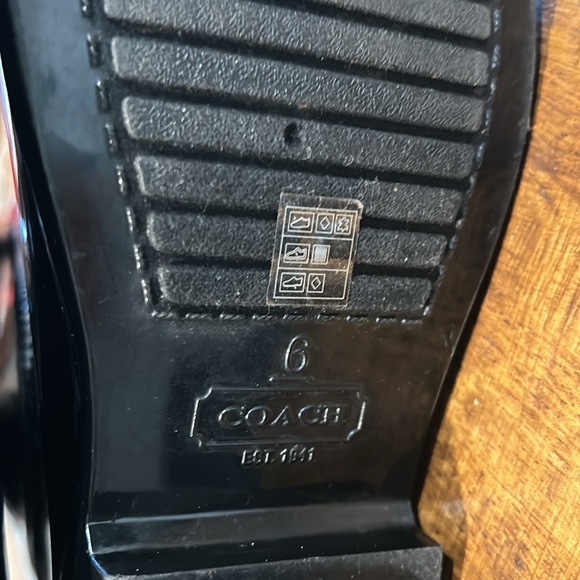 NWOT Coach Rain Boots - Picture 7 of 7